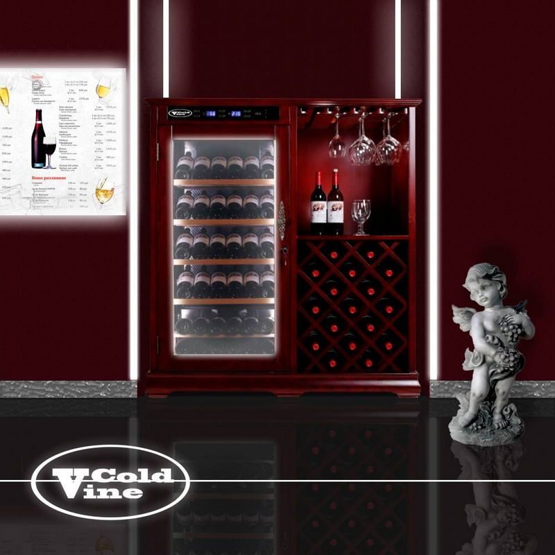 Фото Шкаф винный Cold Vine C66-WM1-BAR (Classic) 1