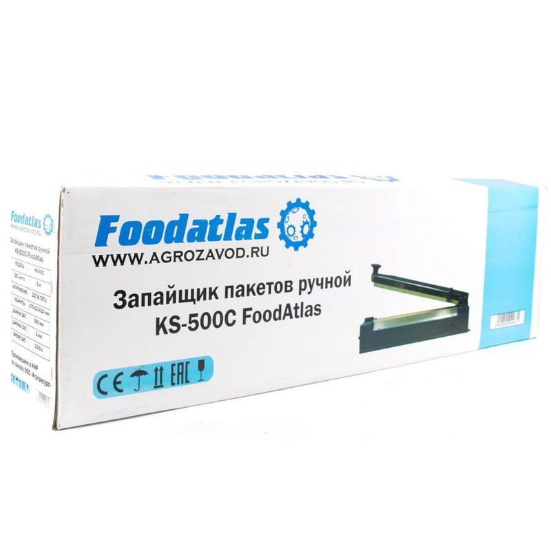 Фото Запайщик пакетов Foodatlas KS-500C ручной (нож с боку) — арт. УТ000008850 4
