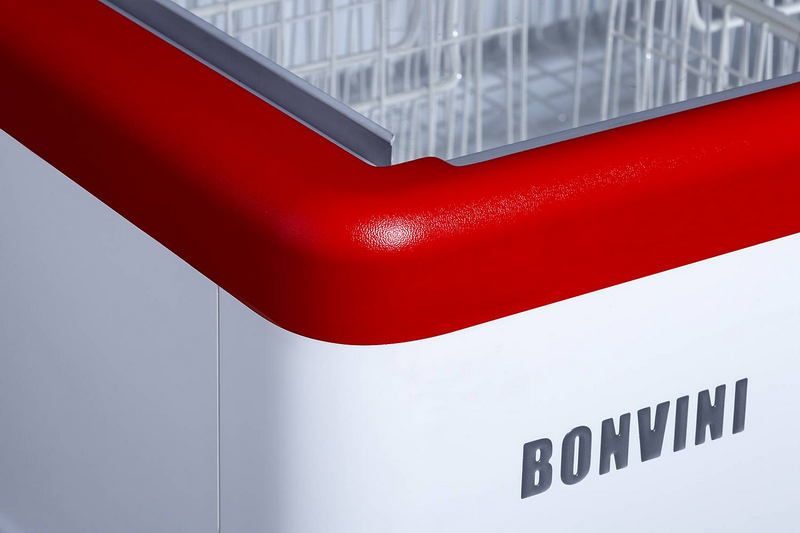 Фото Ларь-бонета комбинированная BONVINI BFL 2100 красная — арт. BF 2100 L кр. 5