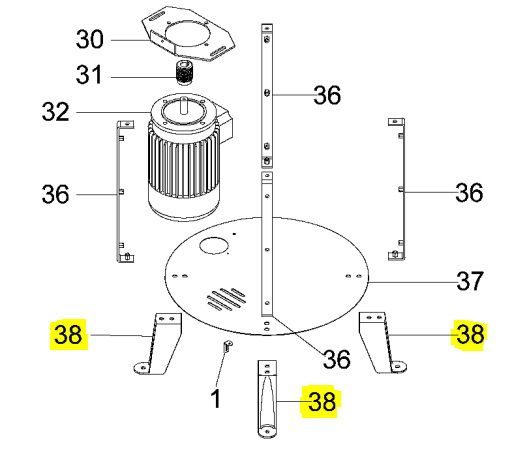 Опора FIMAR SL3223 для PPN