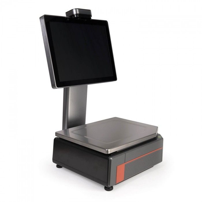 Фото Весы торговые с печатью этикеток MERTECH M-ER 727PM-15,2 (VISION-AI, 15", USB, Ethernet, Wi-Fi) 8
