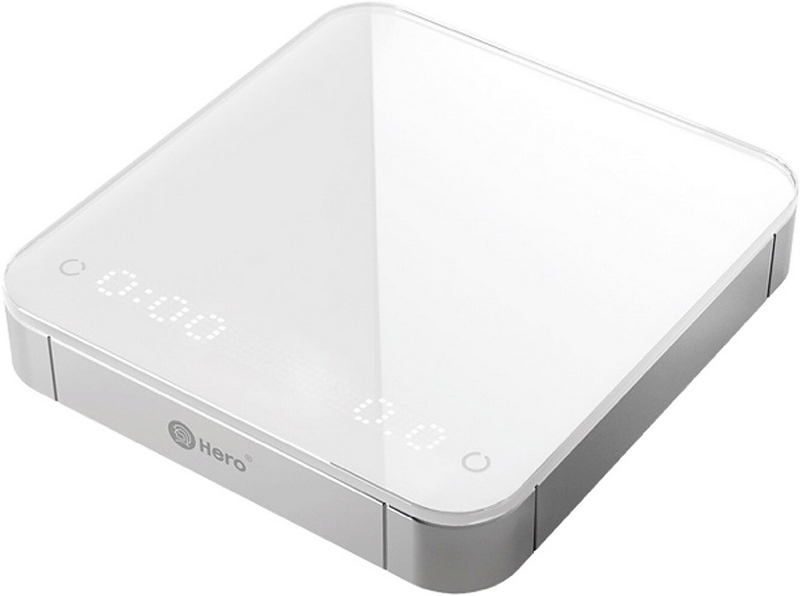 Весы кофейные ZeroHero Hero coffee scale white