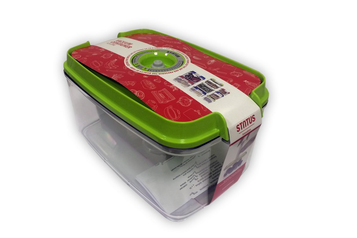 Контейнер вакуумный STATUS VAC-REC-45 Green