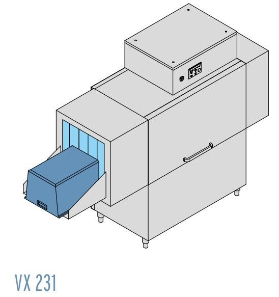Машина посудомоечная DIHR VX 231 SX + DR94 + HR10