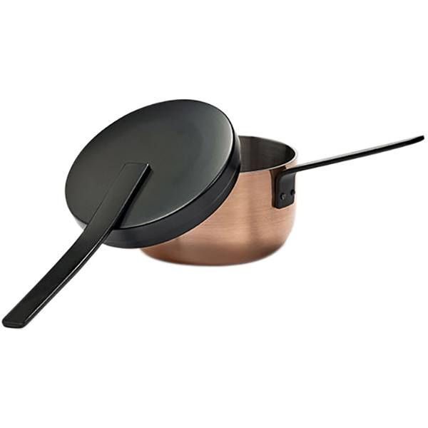 Фото Сотейник Serax Base Cookware 1,8 л, D170 мм, H140 мм с крышкой цвет медный черный — арт. B2719001C 3
