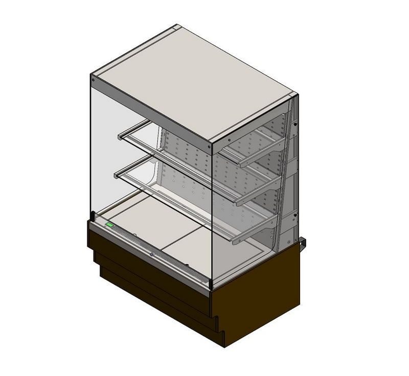 Витрина кондитерская Refettorio RKC21A PO Crystal
