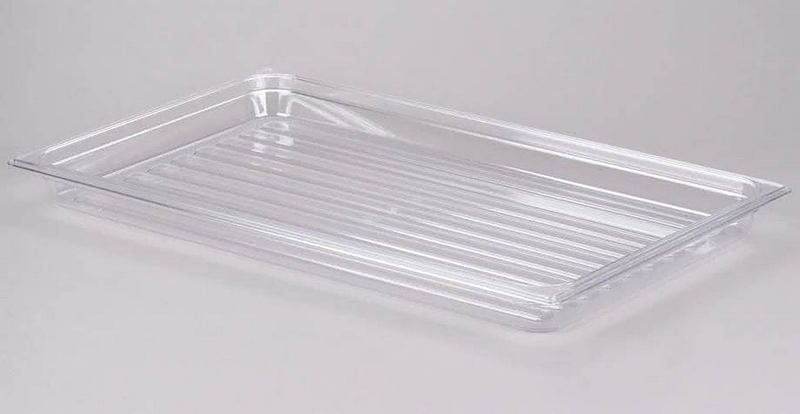 Фото Поднос для выкладки Cambro 530х325 мм, поликарбонат, прозрачный — арт. DT1220CW 135 1