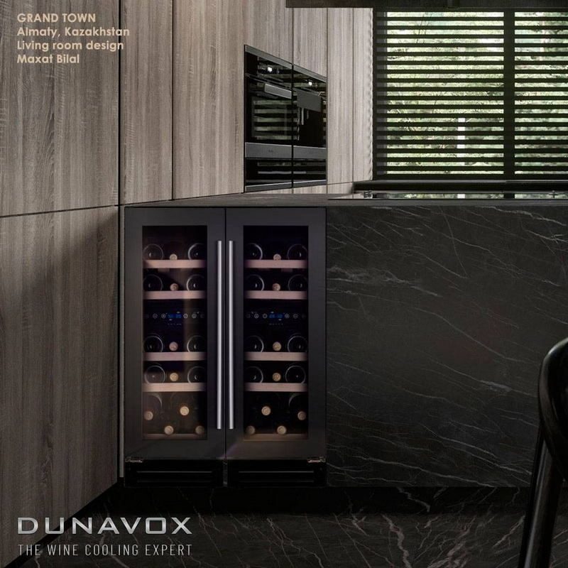 Фото Шкаф винный Dunavox DX-17.58DBK/DP 10