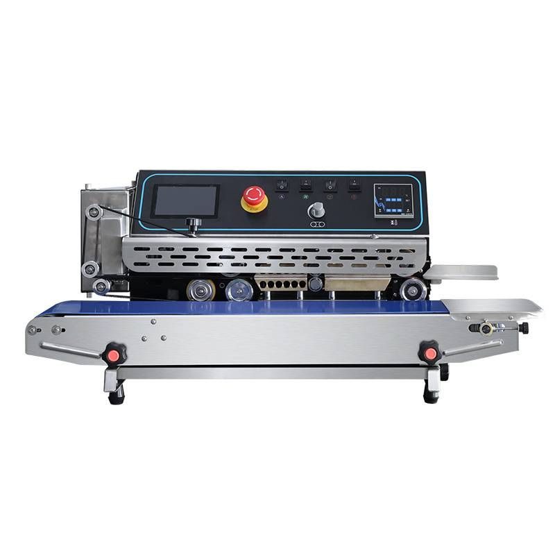 Фото Запайщик пакетов Hualian Machinery FRP-770I SS горизонтальный (с принтером) 1