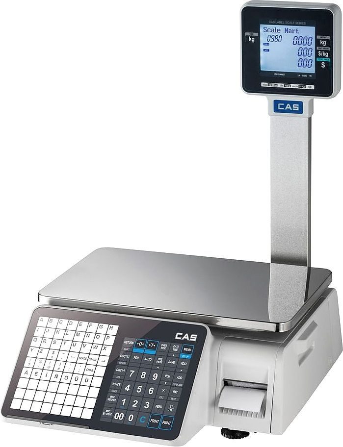 Весы торговые с печатью CAS CL3000J-6P TCP-IP