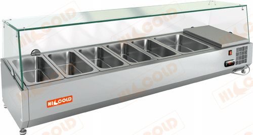 Холодильная витрина HICOLD VRTG 1485 1/3