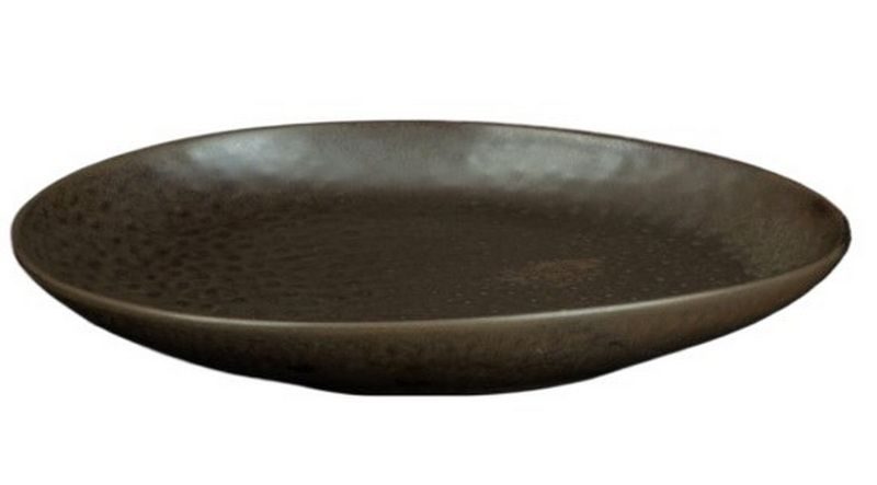 Фото Тарелка Corone Luminare L 275 мм, B 205 мм серая — арт. фк1936 1