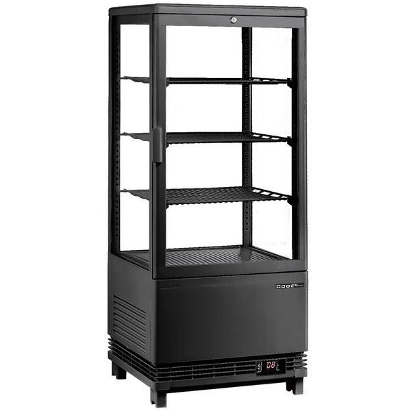 Витрина холодильная настольная COOLEQ CW-85 Black