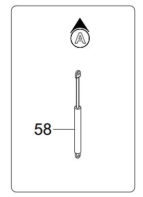 Пружина FIMAR SL2843 для тестомеса 50/СN