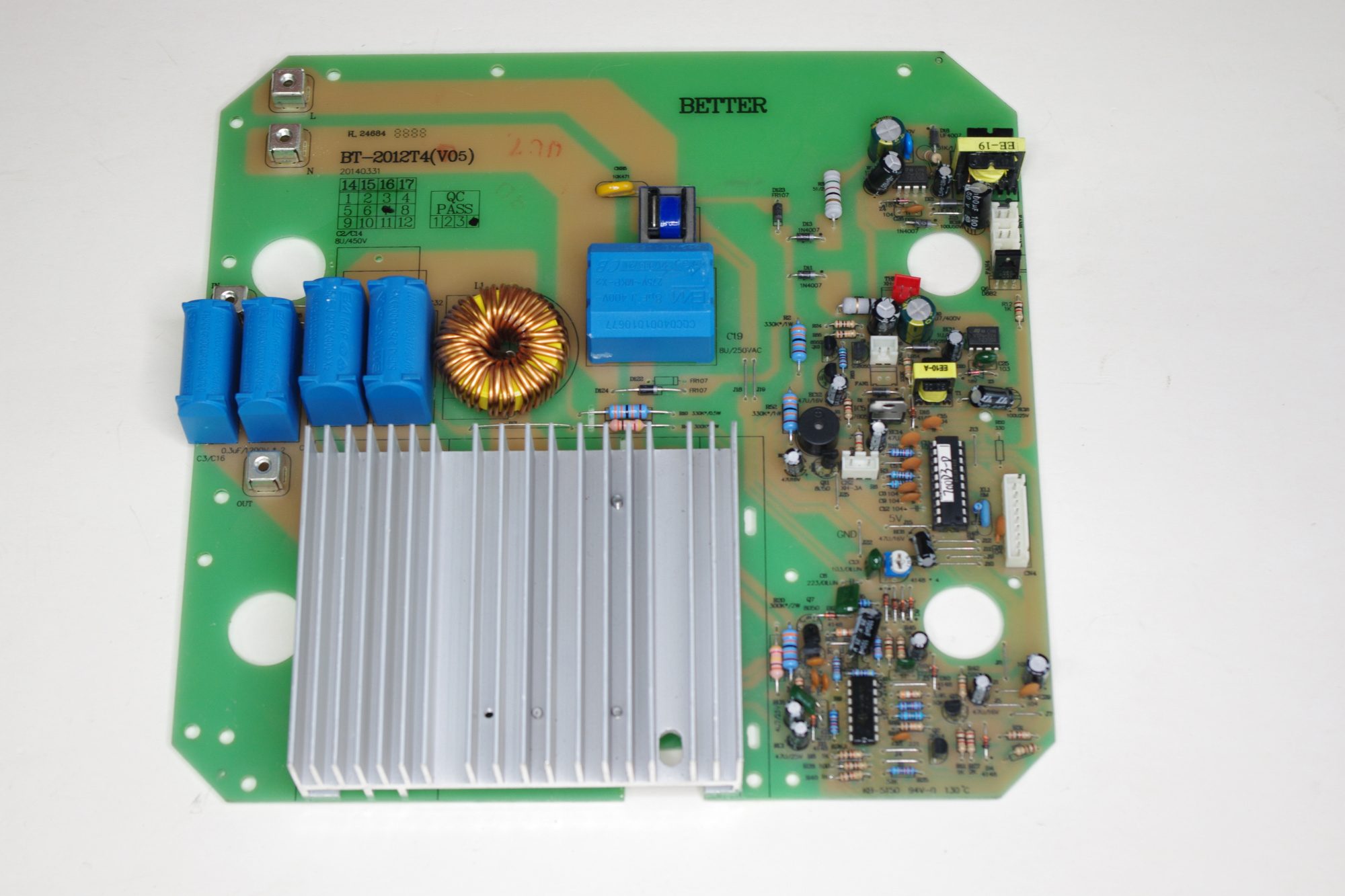 Плата силовая (передняя) main board (front)