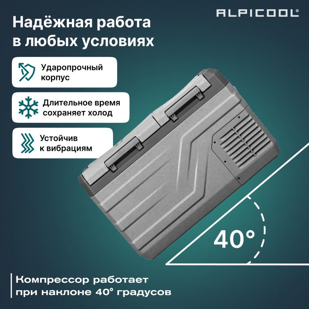 Фото Автохолодильник Alpicool NLD35 (12/24) 11