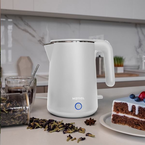 Фото Чайник электрический Meyvel MKE-04T (White) 4