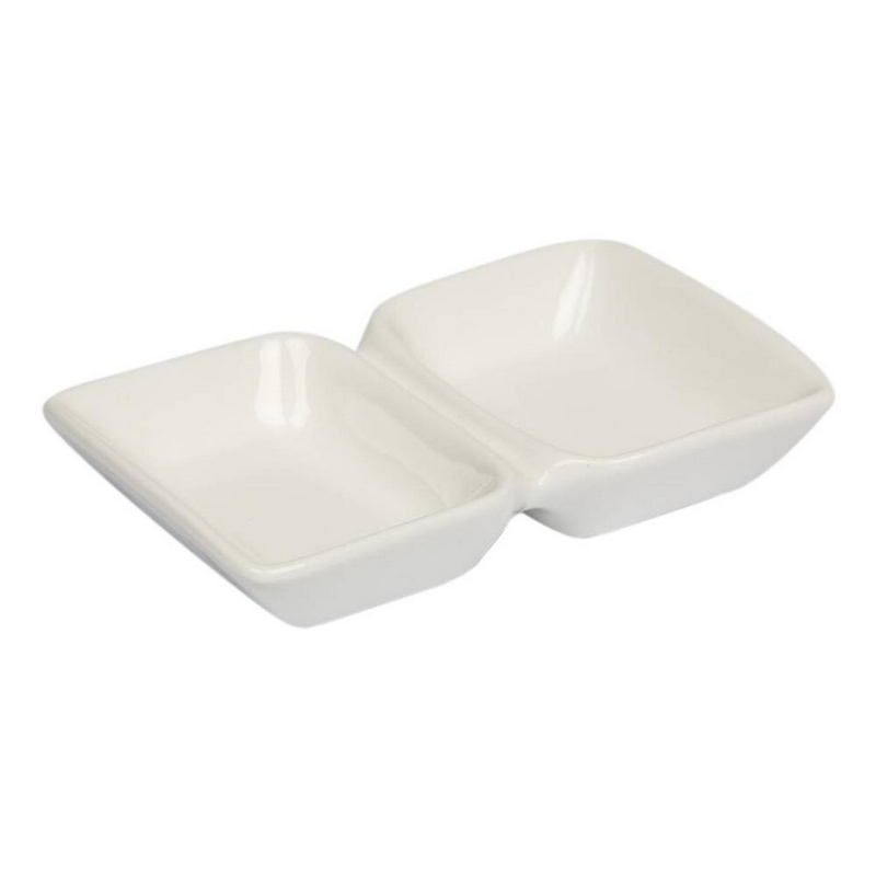 Фото Соусник P.L. Proff Cuisine Classic Porcelain 50 мл, L 120 мм, B 73 мм, H 23 мм — арт. F1894 1