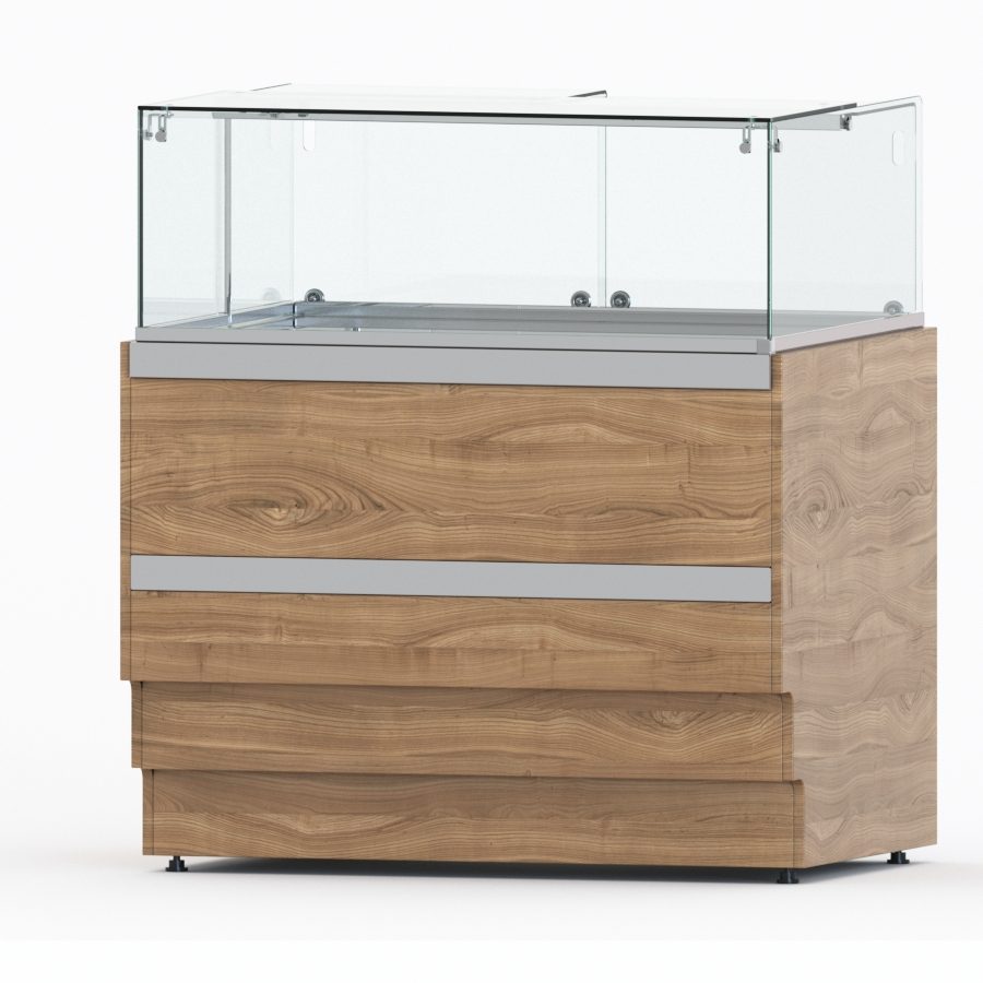 Прилавок кондитерский RKN11AZ 950x700x1090мм