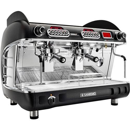 Кофемашина рожковая Sanremo RS Tall 2 гр., черная