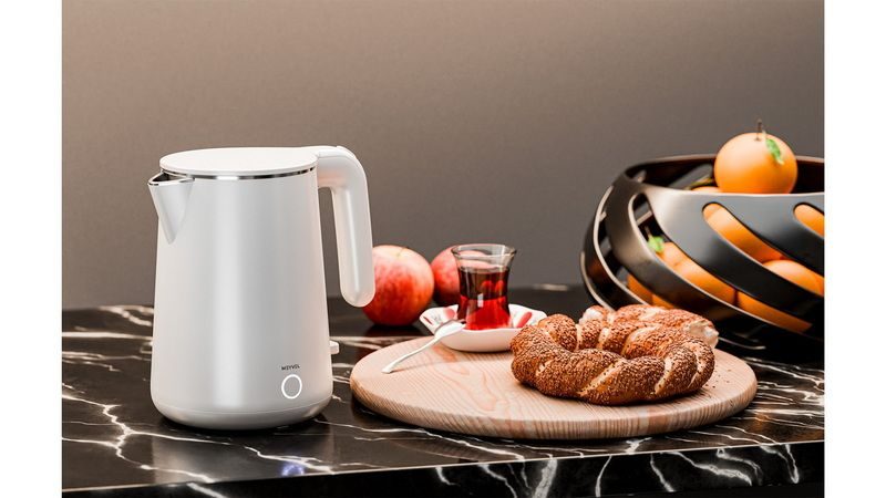 Фото Чайник электрический Meyvel MKE-04T (White) 15