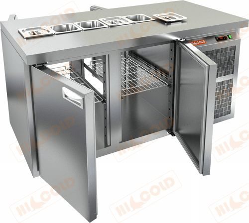 Стол для салатов HICOLD SL2T-11/SN