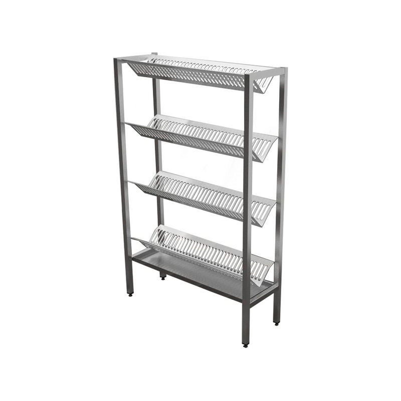 Стеллаж для сушки посуды Gastrolux СТС-093/4К