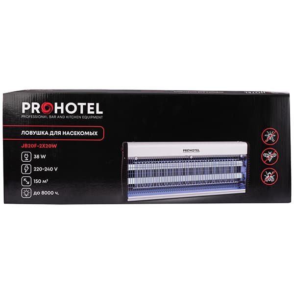 Фото Лампа инсектицидная ProHotel JB20F-2X20W 4