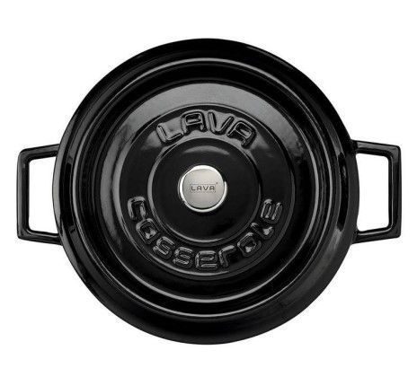 Фото Кастрюля LAVA TRENDY SERIES 2,47 л, D 240 мм, H 75 мм черная — арт. LV Y ST 24 K2 BL 3