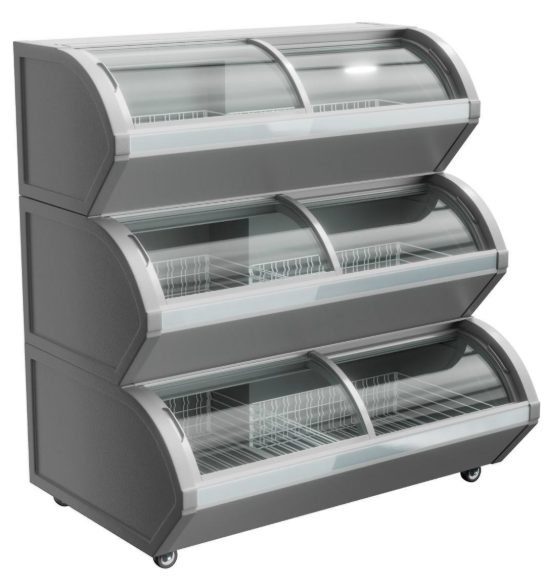 Морозильный ларь HAIER HFR-HM400 3-х ярусный