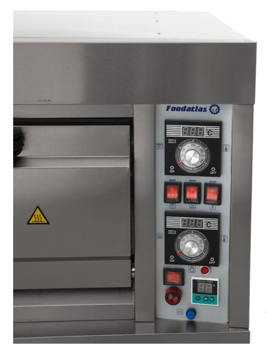 Фото Печь подовая электрическая Foodatlas HEO-12S — арт. ЦБ000003029 4