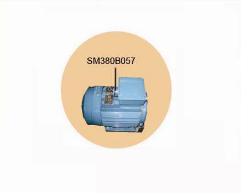 Двигатель Sinmag SM380B057/16MDL380 серии SM-380B