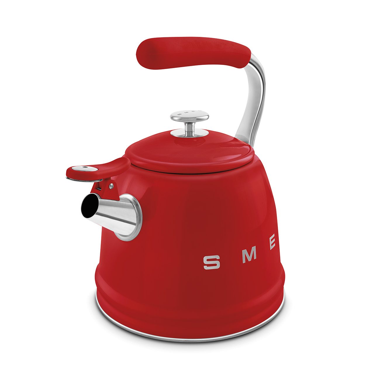 Фото Чайник наплитный SMEG со свистком — арт. CKLW2001RD 2