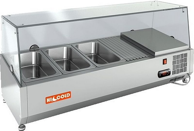 Холодильная витрина HICOLD VRTG 1000 1/4