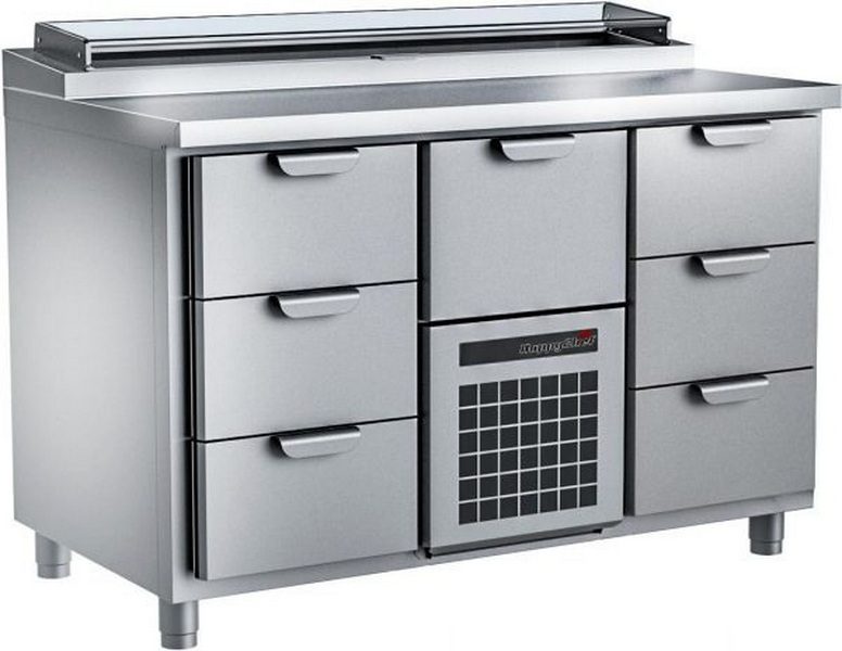 Стол для салатов HappyChef TC GS 3-CBR-3