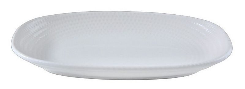 Фото Блюдо Bonna White Pure Dot L 150 мм, B 85 мм — арт. S-PRDGRM15OKY 1