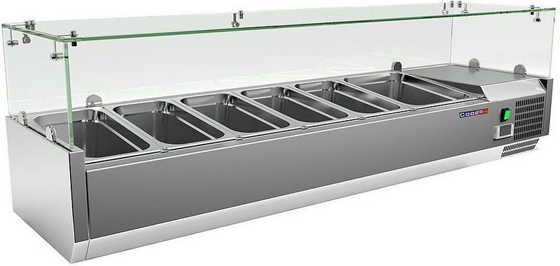 Холодильная витрина COOLEQ VRX 2000/380