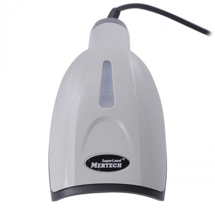 Фото Ручной сканер штрих-кодов MERTECH 2310 P2D USB, USB эмуляция RS232 white 3m cable 2