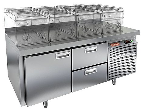 Стол морозильный HICOLD GN 12/BT LT (R290)