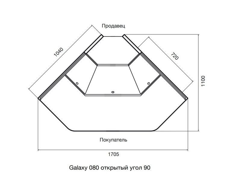 Dazzl Galaxy 080 Plug-in открытый Galaxy 080