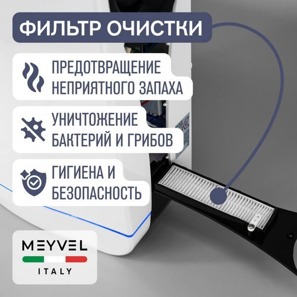 Фото Сушилка для рук погружная Meyvel MH10-1800P1 (White) 9