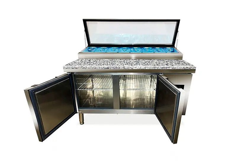 Фото Стол для пиццы CLSY Saladetta 150 камень 2
