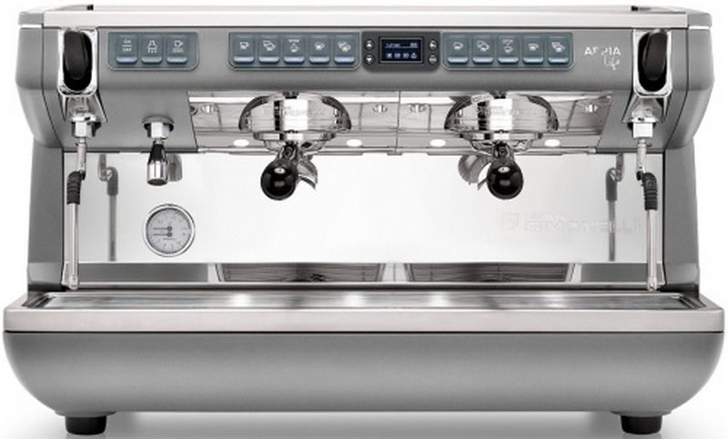Фото Кофемашина рожковая автоматическая Nuova Simonelli Appia LIFE 2gr grey + high groups + economizer 2