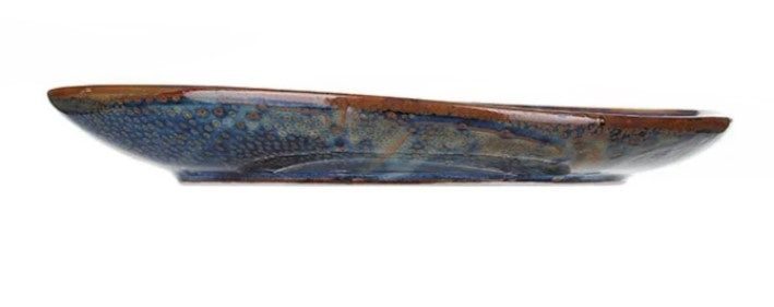 Фото Блюдце KunstWerk Iris L 200 мм, B 133 мм, H 26 мм — арт. ZA0071-8-a 2