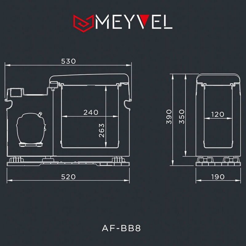 Фото Автохолодильник Meyvel AF-BB8 8