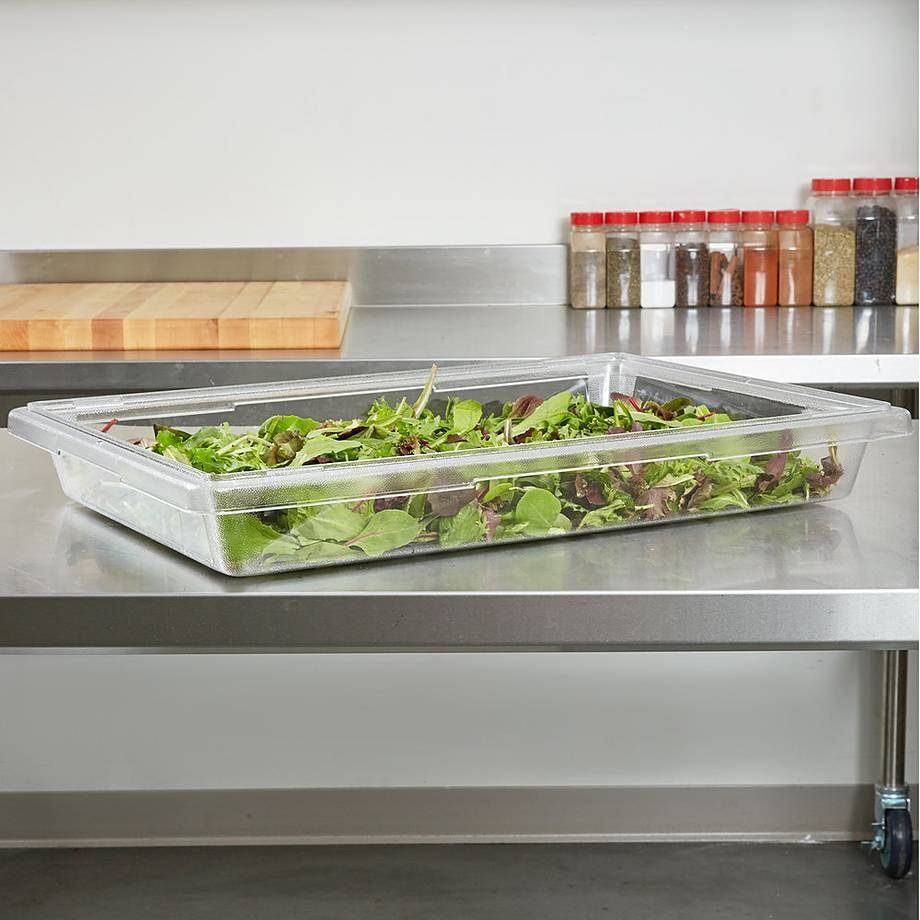 Фото Контейнер для хранения продуктов Cambro 460х660х90 мм, 18,9 л, поликарбонат — арт. 18263CW 135 2