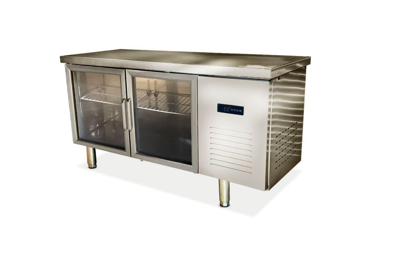 Холодильно-морозильный стол Workbench 150 стекло