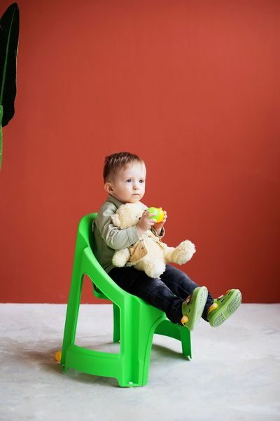 Фото Стул детский Sheffilton KIDS 532 зеленый 6