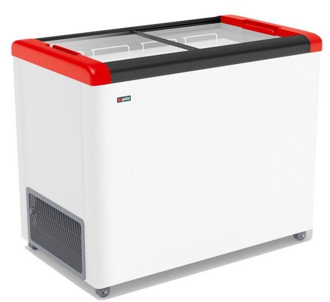 Морозильный ларь Gellar FG 350 C красный