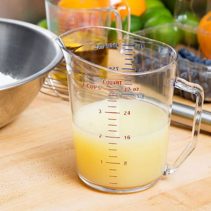 Фото Мерный кувшин Cambro 1 л прозрачный — арт. 100MCCW 135 1